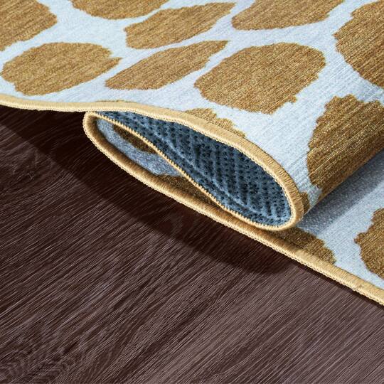 My Magic Carpet Puff Dotty Washable Rug